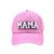 Women's Fashion Letter Curved Eaves Baseball Cap