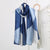 Women's Fashion Letter Plaid Satin Printing Silk Scarves