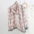 Women's Fashion Letter Plaid Satin Printing Silk Scarves