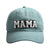 Women's Fashion Mama Letter Embroidery Curved Eaves Baseball Cap