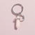 Women's Fashion Moon Alloy Keychain Plating Crystal Key Chains