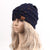 Women's Fashion Multicolor Sewing Eaveless Wool Cap