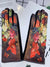 Women's Fashion Oil Painting Faux Suede Gloves 1 Pair