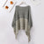 Women's Fashion Plaid Chenille Yarn Tassel Shawls