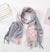 Women's Fashion Plaid Imitation Cashmere Tassel Winter Scarves