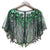 Women's Fashion Plaid Polyester Beaded Sequins Shawls