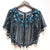 Women's Fashion Plaid Polyester Beaded Sequins Shawls