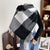 Women's Fashion Plaid Polyester Tassel Winter Scarves