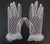 Women's Fashion Rhombus Lace Gloves 1 Pair