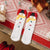 Women's Fashion Santa Claus Snowman Snowflake Coral Fleece Jacquard Crew Socks