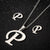 Women's Fashion Simple Style Letter Stainless Steel Pendant Necklace Ear Studs Plating Jewelry Sets