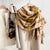 Women's Fashion Simple Style Plaid Polyester Tassel Scarf