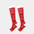 Women's Fashion Snowflake Elk Nylon Jacquard Crew Socks