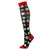 Women's Fashion Snowflake Elk Nylon Jacquard Crew Socks