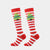 Women's Fashion Snowflake Elk Nylon Jacquard Crew Socks