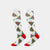 Women's Fashion Snowflake Elk Nylon Jacquard Crew Socks