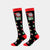 Women's Fashion Snowflake Elk Nylon Jacquard Crew Socks