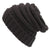 Women's Fashion Solid Color Crimping Wool Cap