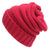 Women's Fashion Solid Color Crimping Wool Cap