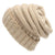 Women's Fashion Solid Color Crimping Wool Cap