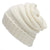 Women's Fashion Solid Color Crimping Wool Cap