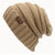 Women's Fashion Solid Color Crimping Wool Cap