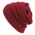 Women's Fashion Solid Color Crimping Wool Cap