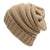 Women's Fashion Solid Color Crimping Wool Cap