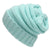 Women's Fashion Solid Color Crimping Wool Cap