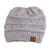 Women's Fashion Solid Color Eaveless Wool Cap