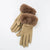 Women's Fashion Solid Color Faux Suede Gloves 1 Pair