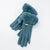 Women's Fashion Solid Color Faux Suede Gloves 1 Pair