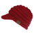 Women's Fashion Solid Color Flat Eaves Baseball Cap