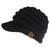 Women's Fashion Solid Color Flat Eaves Baseball Cap