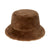 Women's Fashion Solid Color Flat Eaves Bucket Hat