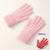 Women's Fashion Solid Color Imitation Cashmere Polyester Gloves 1 Pair