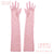 Women's Fashion Solid Color Mesh Yarn Gloves 1 Pair