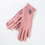 Women's Fashion Solid Color Polyester Cotton Gloves 1 Pair