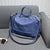 Women's Fashion Solid Color Pu Leather Travel Bags