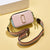 Women's Fashion Solid Color Pu Leather Waist Bags