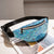 Women's Fashion Solid Color Pu Leather Waist Bags