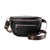 Women's Fashion Solid Color Pu Leather Waist Bags