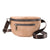 Women's Fashion Solid Color Pu Leather Waist Bags