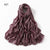 Women's Fashion Solid Color Rayon Cotton Linen Scarves