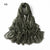 Women's Fashion Solid Color Rayon Cotton Linen Scarves