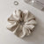 Women's Fashion Solid Color Satin Hair Tie