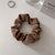 Women's Fashion Solid Color Satin Hair Tie