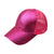 Women's Fashion Solid Color Sequins Curved Eaves Baseball Cap