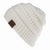 Women's Fashion Solid Color Side Of Fungus Wool Cap