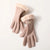 Women's Fashion Solid Color Velvet Polyester Gloves 1 Pair